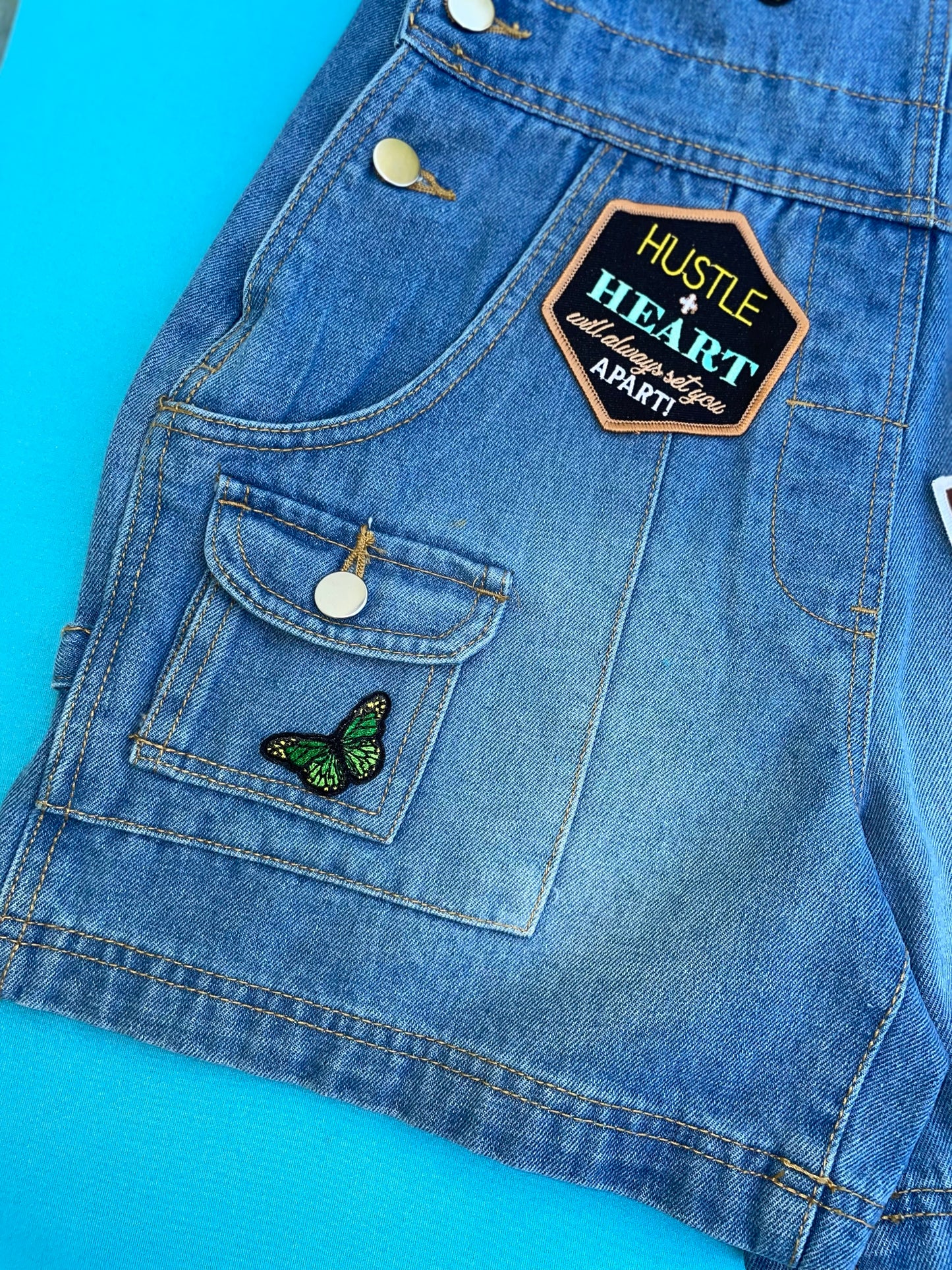Babe Short Overalls