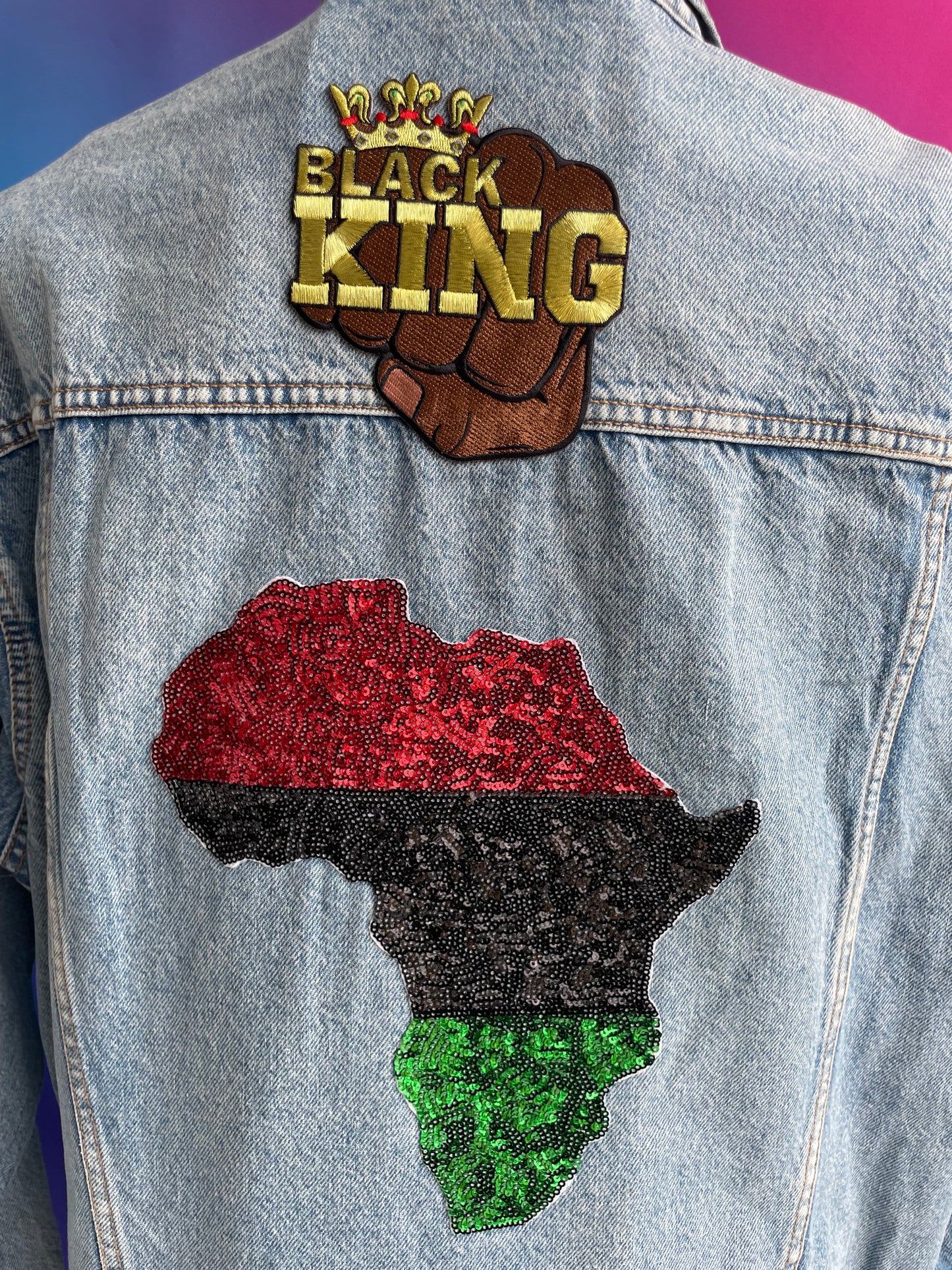 King Africa Denim Coat