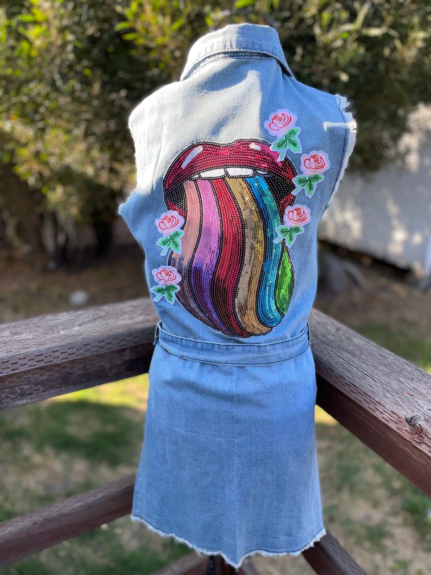Rainbow Tongue Dress