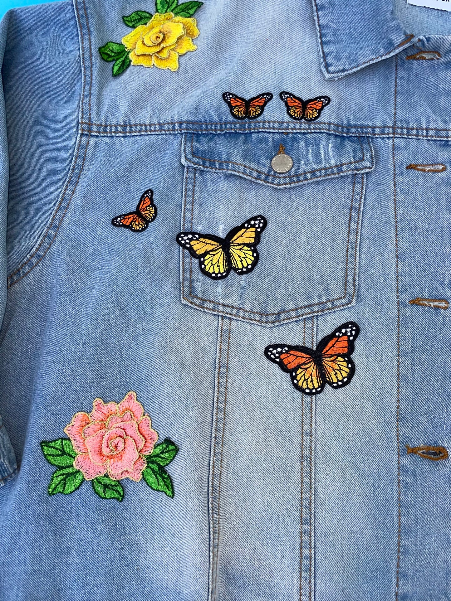 Personality. Attitude. Flowers. Butterflies