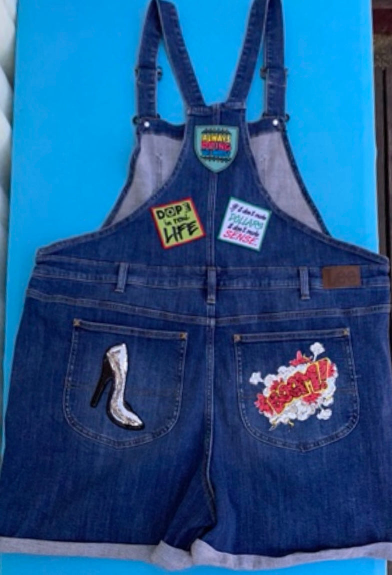 Queen Overall Shorts
