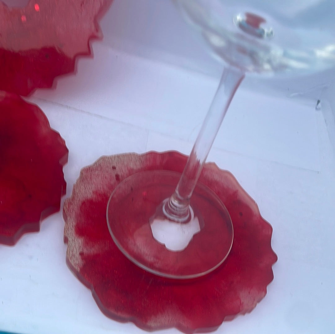 Ruby Red Coasters