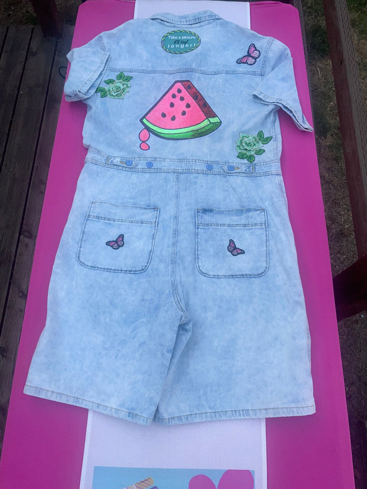 Hot Watermelon Romper