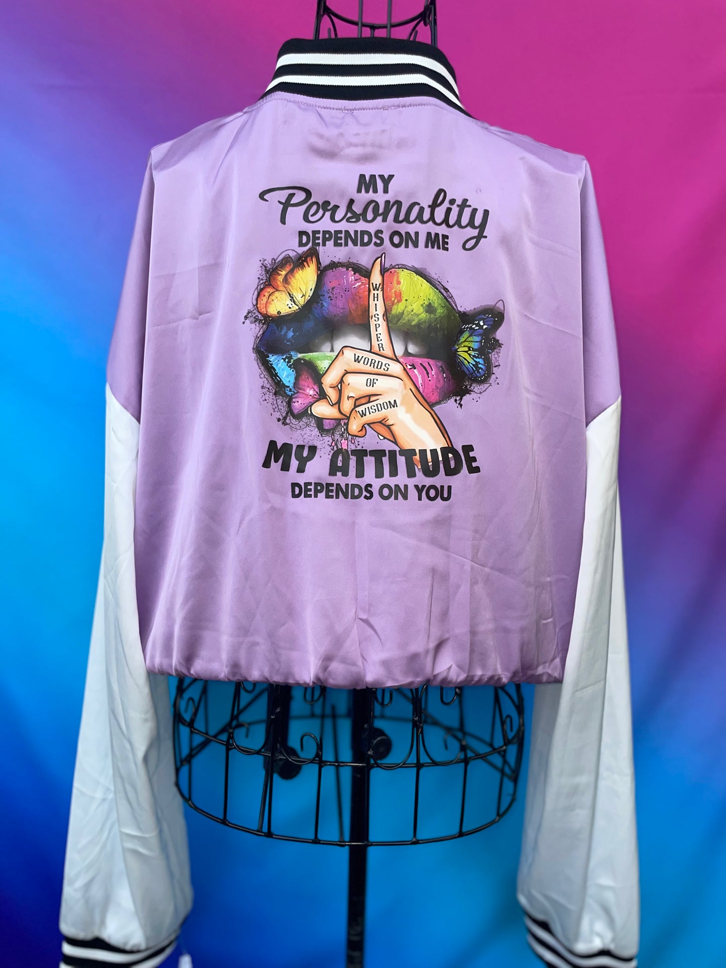 Personality Lesson Bomber Jacket