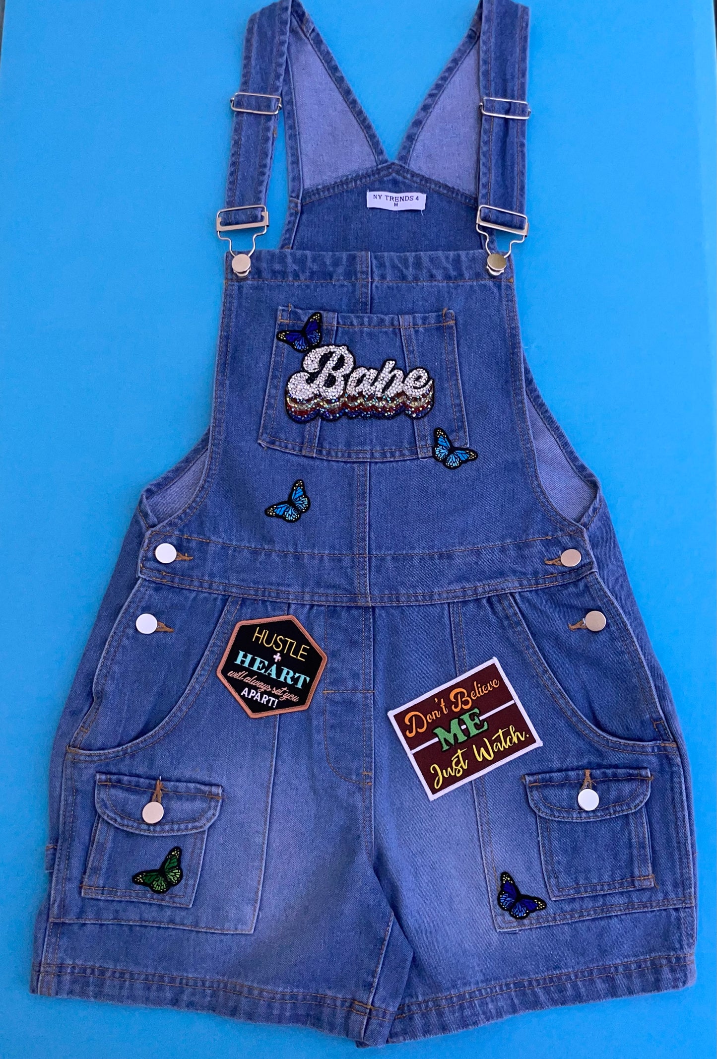 Babe Short Overalls