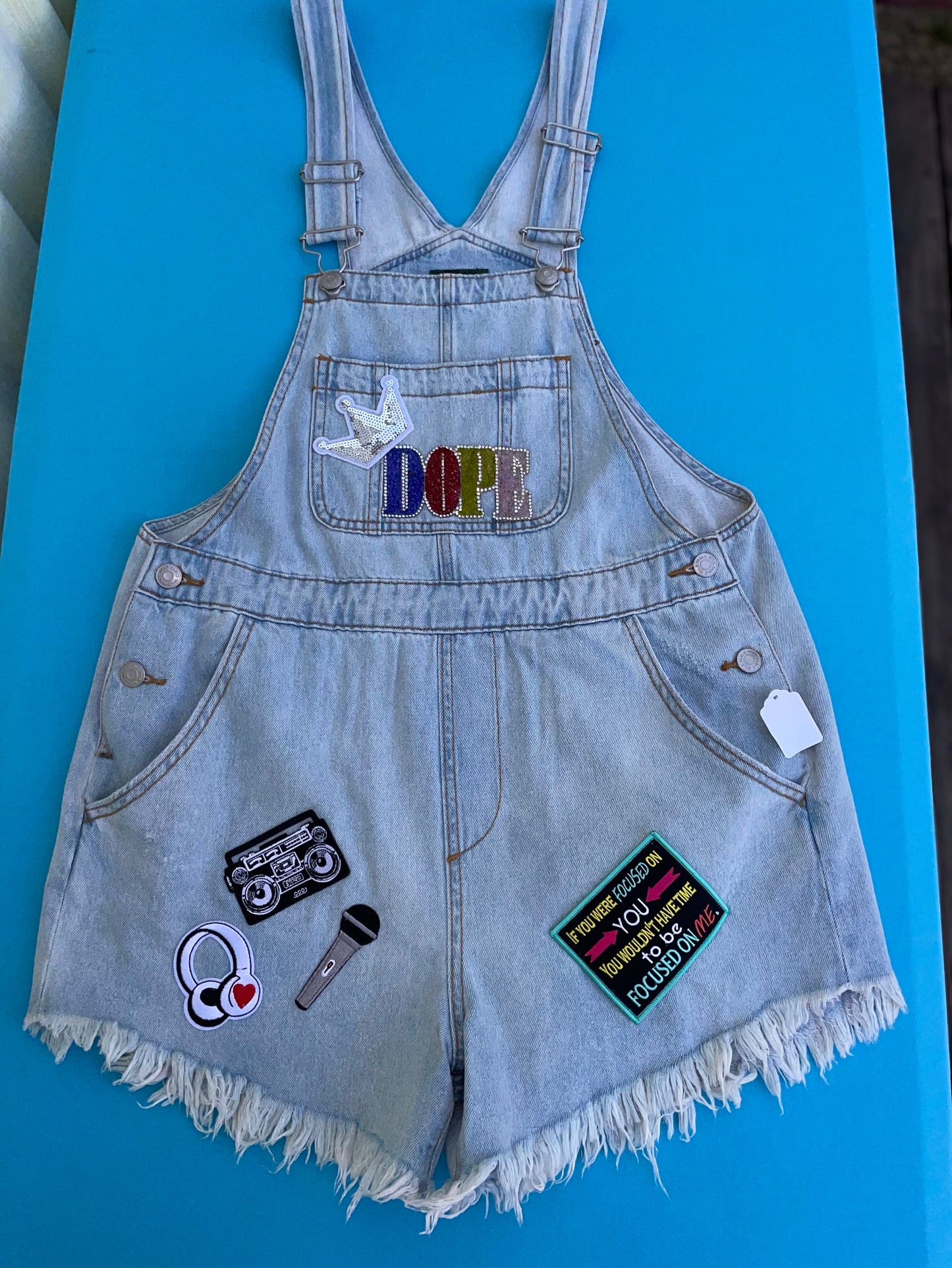 Dope Overall Shorts