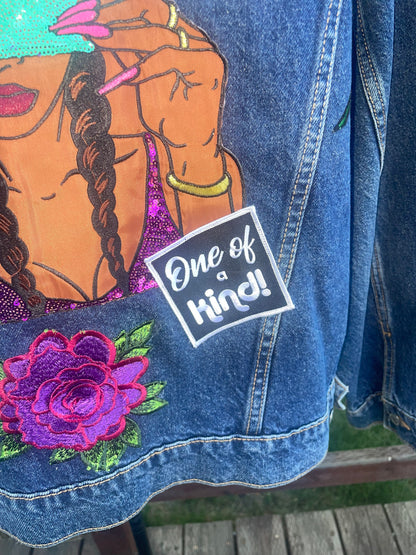 Purple Turquoise Queen