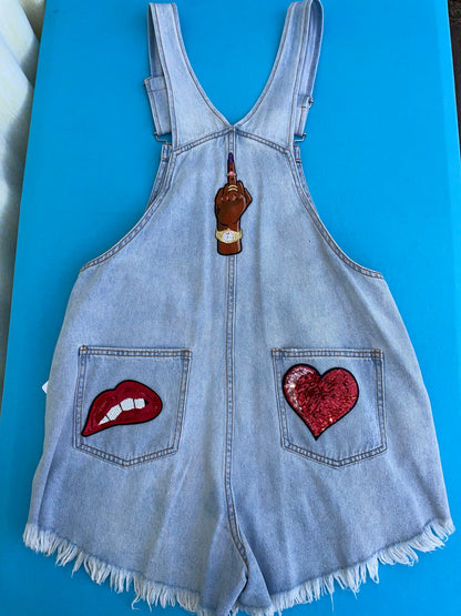 Dope Overall Shorts