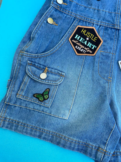 Babe Short Overalls