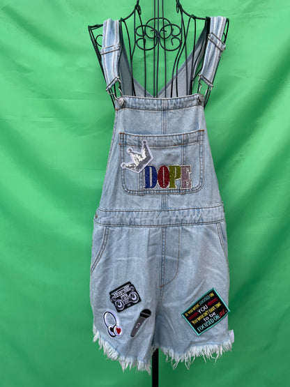 Dope Overall Shorts