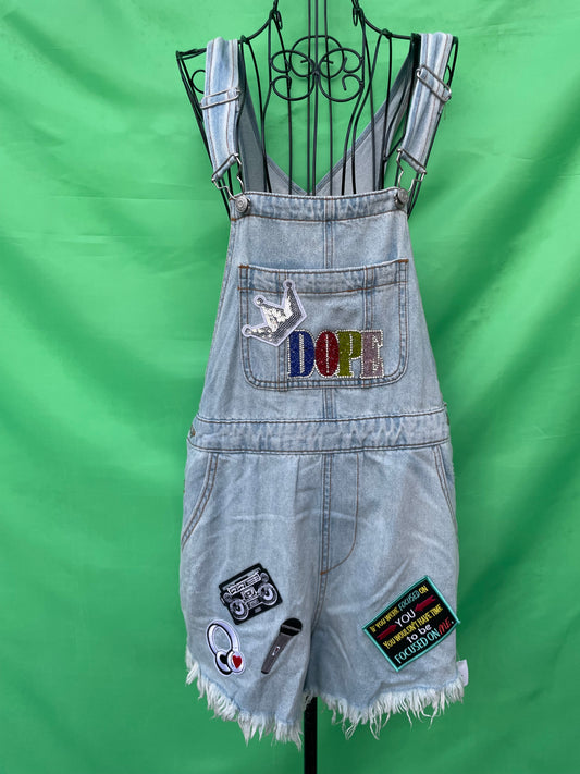 Dope Overall Shorts