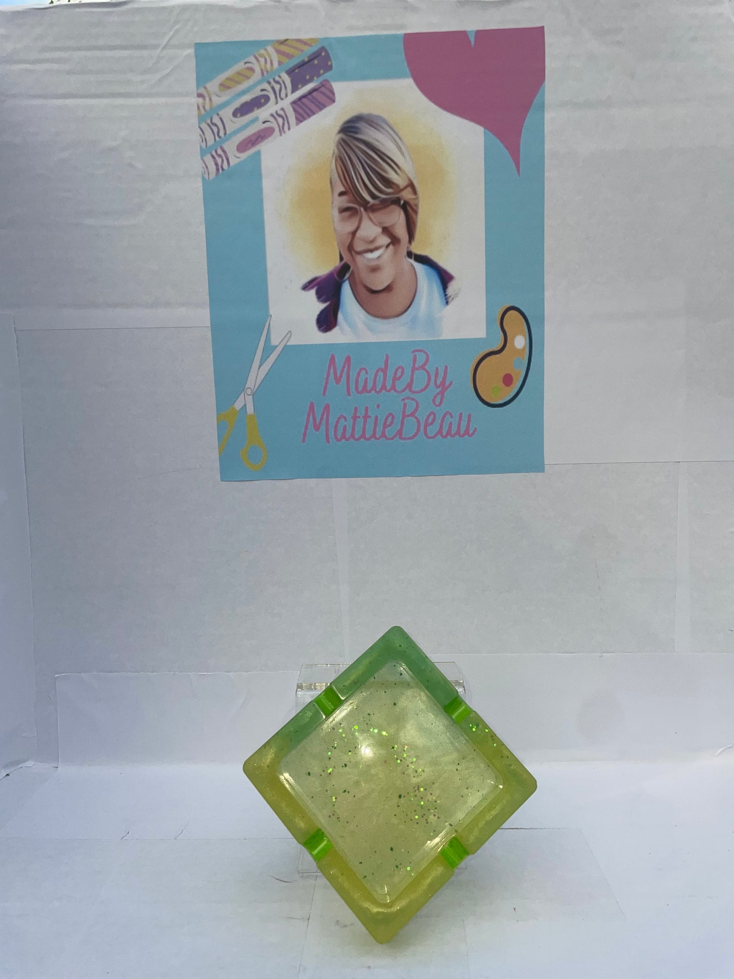 Lemon-Lime Ashtray