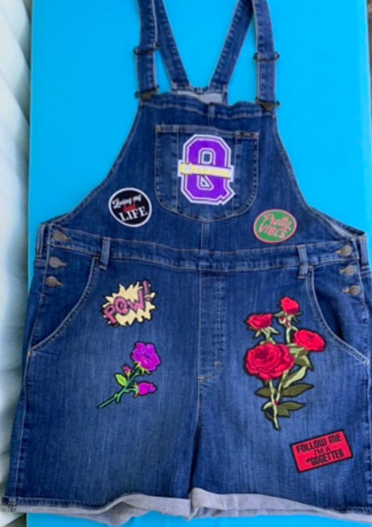Queen Overall Shorts