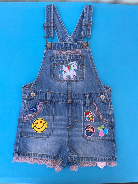Cool Girl Shortalls