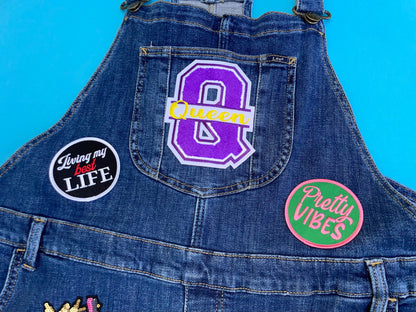Queen Overall Shorts