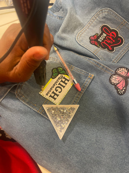 Babe Short Overalls