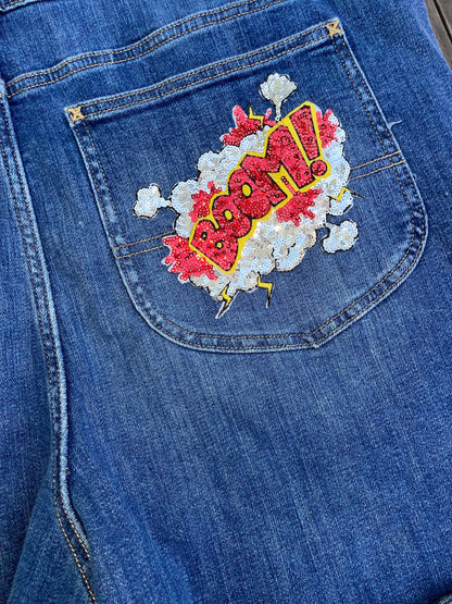 Queen Overall Shorts